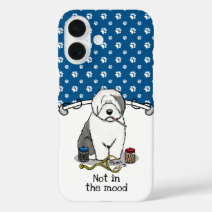 Funda iPhone 16 Veterinario Oveja Inglés Gray 1 Cute Vet