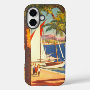Funda iPhone 16 Viaje francés en la Costa Azul