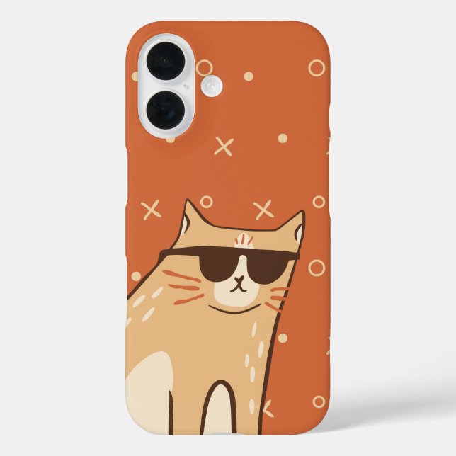 Funda iPhone 16 Viajes de gato de Guay (Reverso )