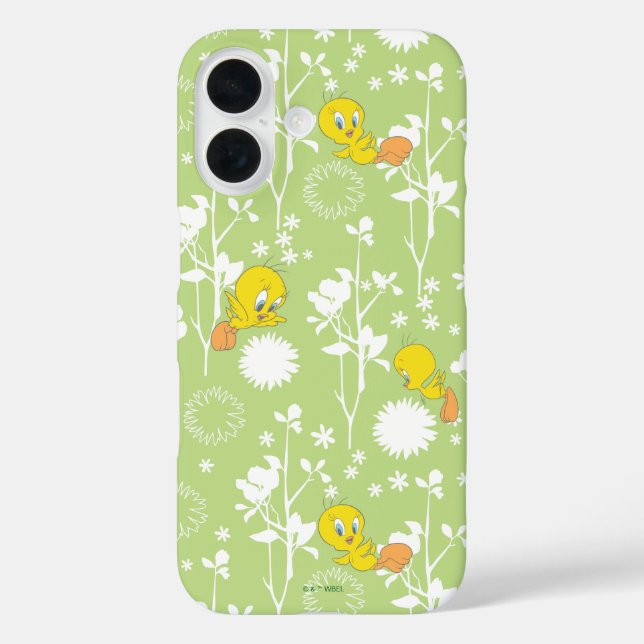Funda iPhone 16 Vibes de primavera de TWEETY™ (Reverso )