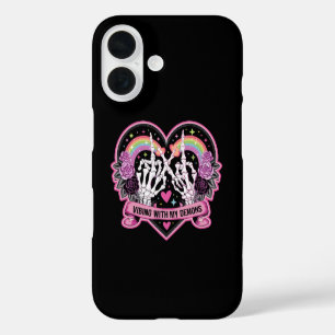 Funda iPhone 16 Vibing with My Demons