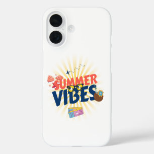 Funda iPhone 16 Vibraciones de Verano – Escape Tropical