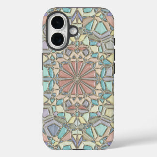 Funda iPhone 16 vibrant mosaic
