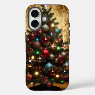 Funda iPhone 16 "Vibrante alegría navideña"