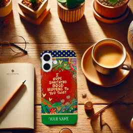 Funda iPhone 16 Vibrante Algo Buen Nombre De Inespiritividad De Ci