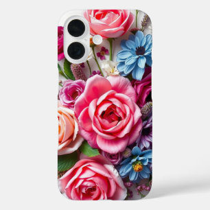 Funda iPhone 16 Vibrante elegancia floral