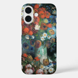 Funda iPhone 16 Vida con flores de pradera | Vincent van Gogh