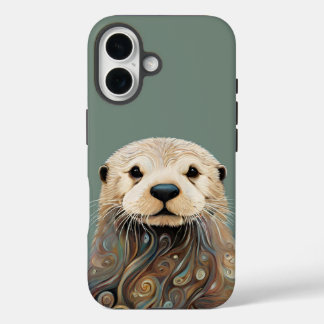 Funda iPhone 16 Vida silvestre Otter