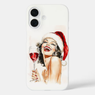 Funda iPhone 16 Viejo feriado en acuarela