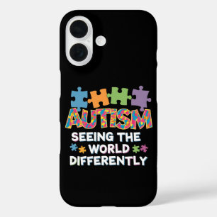 Funda iPhone 16 Viendo el Mundo de Manera Diferente Conciencia del