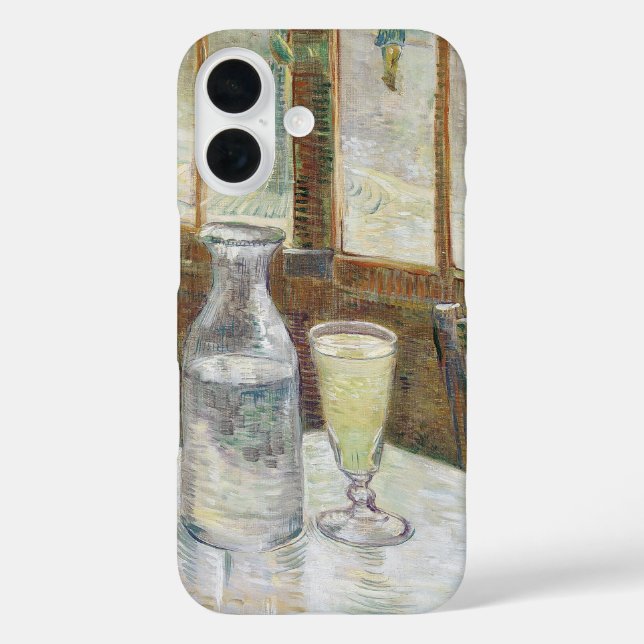 Funda iPhone 16 Vincent van Gogh Absinthe Famous Painting (Reverso )