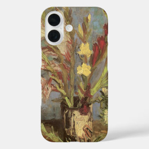 Funda iPhone 16 Vincent van Gogh - Bodegón Jarrón con Gladiolos