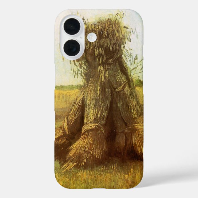 Funda iPhone 16 Vincent van Gogh - Hojas de Trigo (Reverso )