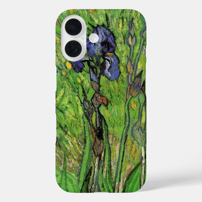 Funda iPhone 16 Vincent van Gogh - Iris (Reverso )