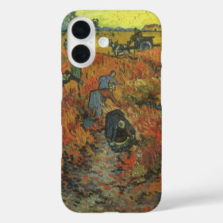 Funda iPhone 16 Vincent van Gogh - La viña roja