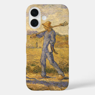 Funda iPhone 16 Vincent van Gogh - Pareja campesina va a trabajar