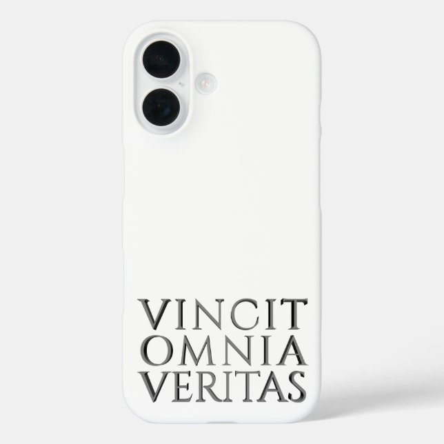 Funda iPhone 16 VINCIT OMNIA VERITAS Funda-Mate SAMSUNG GALAXY FUN (Reverso )
