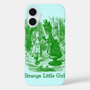 Funda iPhone 16 Vintage Alicia en el País de las Maravillas