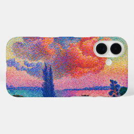 Funda iPhone 16 Vintage La pintura de la nube rosa (1896)