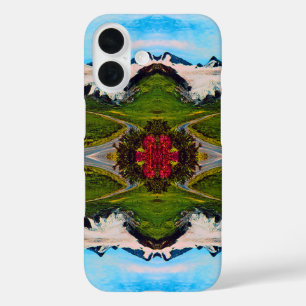 Funda iPhone 16 Vintage USA Alaska Worthington verano glaciar