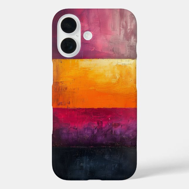 Funda iPhone 16 Violet Ember Fields (Reverso )