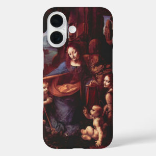 Funda iPhone 16 Virgen de Leonardo da Vinci (Madonna) de las Rocas