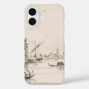 Funda iPhone 16 Vista de la isla Burano en Veneto