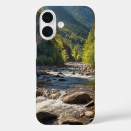 Funda iPhone 16 Vista del río alpino