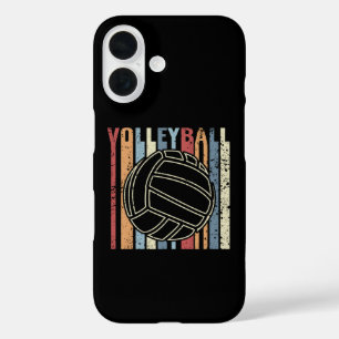 Funda iPhone 16 Voleibol Retro Vintage