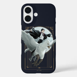 Funda iPhone 16 Vuelo Anime HARRY POTTER™ con Buckbeak