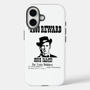 Funda iPhone 16 Wanted Jesse James