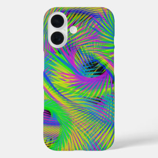 Funda iPhone 16 WaraMuse | Estuche de teléfono abstracto radiante