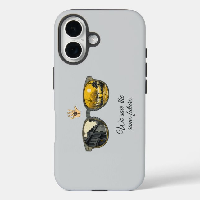 Funda iPhone 16 We saw the same future (Reverso )