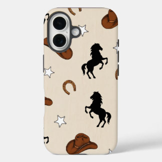 Funda iPhone 16 Western Cowboy Phone Case - Vintage