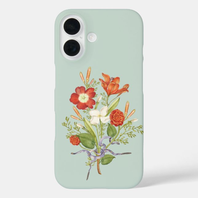 Funda iPhone 16 Whispering Bloom (Reverso )