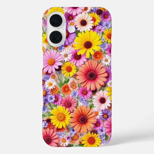 Funda iPhone 16 Wildflower Wonderland (Reverso )