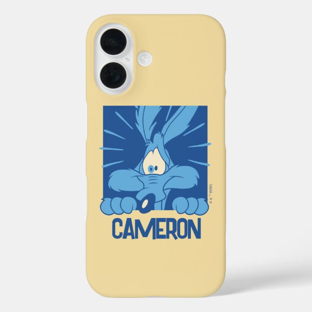 Funda iPhone 16 WILE E. COYOTE™ Shocked Expression (Reverso )