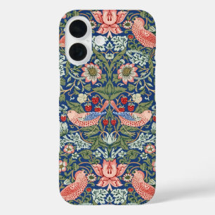 Funda iPhone 16 William Morris Fruta Robada Coral Marina