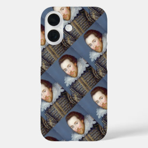 Funda iPhone 16 William Shakespeare 