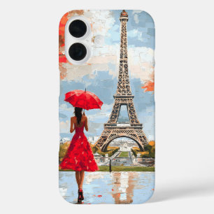 Funda iPhone 16 Wind Romance Paris Moda Walk