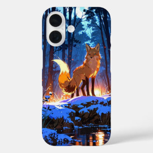 Funda iPhone 16 Winter Fox Spirit