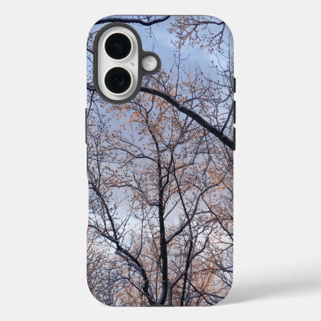 Funda iPhone 16 Winter Morning II Nature Landscape (Reverso )