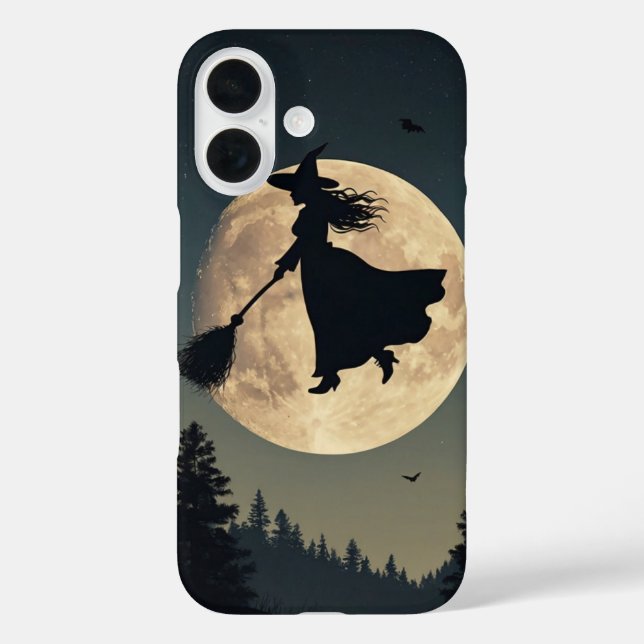 Funda iPhone 16 Witch Silhouette (Reverso )