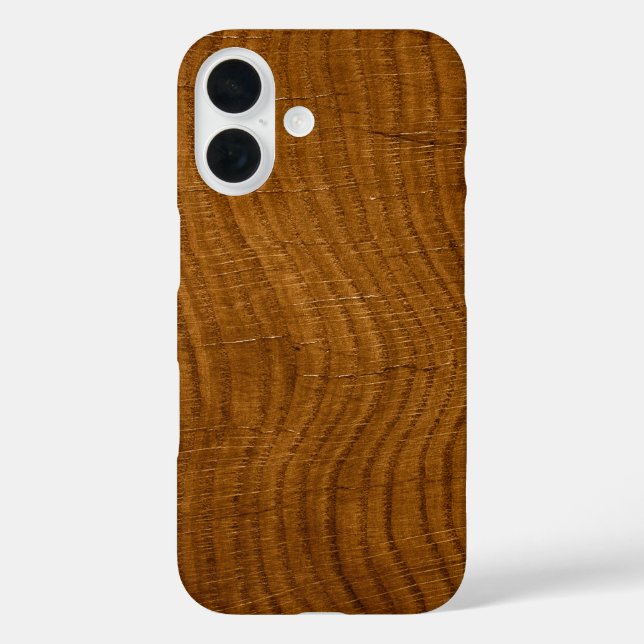 Funda iPhone 16 Wood Grain Oak (Reverso )