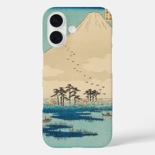 Funda iPhone 16 Yoshiwara, Japón: Impresión de bloques de madera U