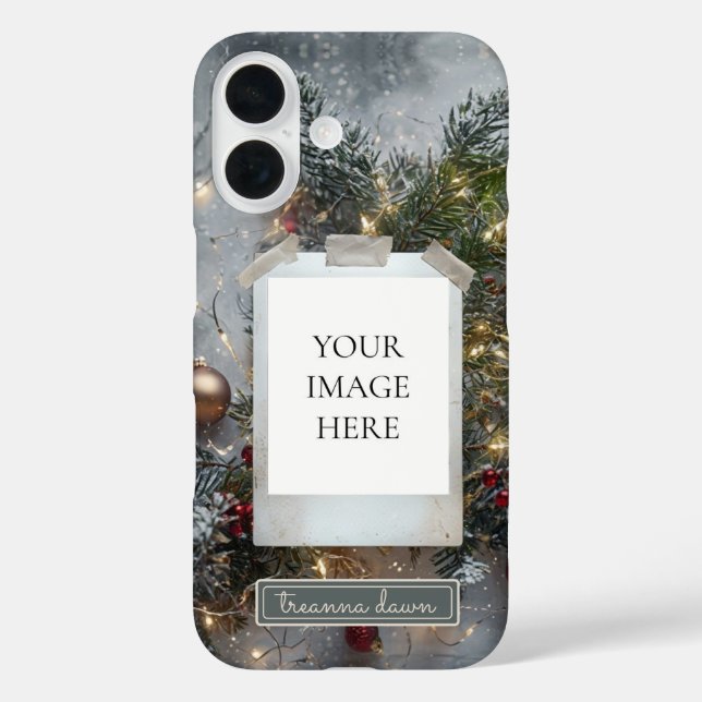Funda iPhone 16 Yuletide Elegance (Reverso )