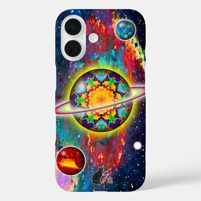 Funda iPhone 16 Zargon Orbz (Reverso )