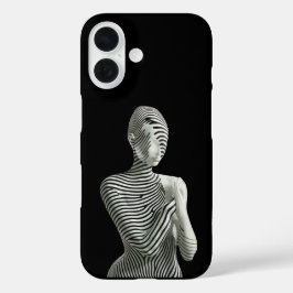 Funda iPhone 16 Zebra Woman