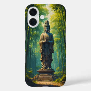 Funda iPhone 16 Zen en el bosque de Bambú