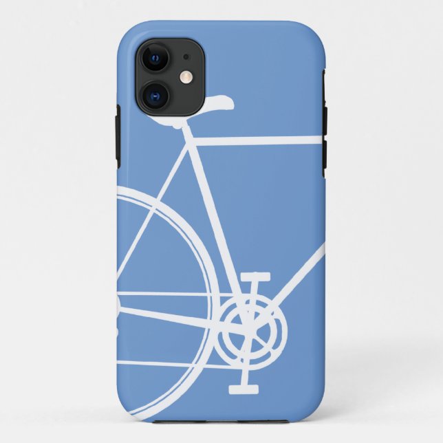 Funda iPhone 5\5S de bicicleta azul (Reverso)